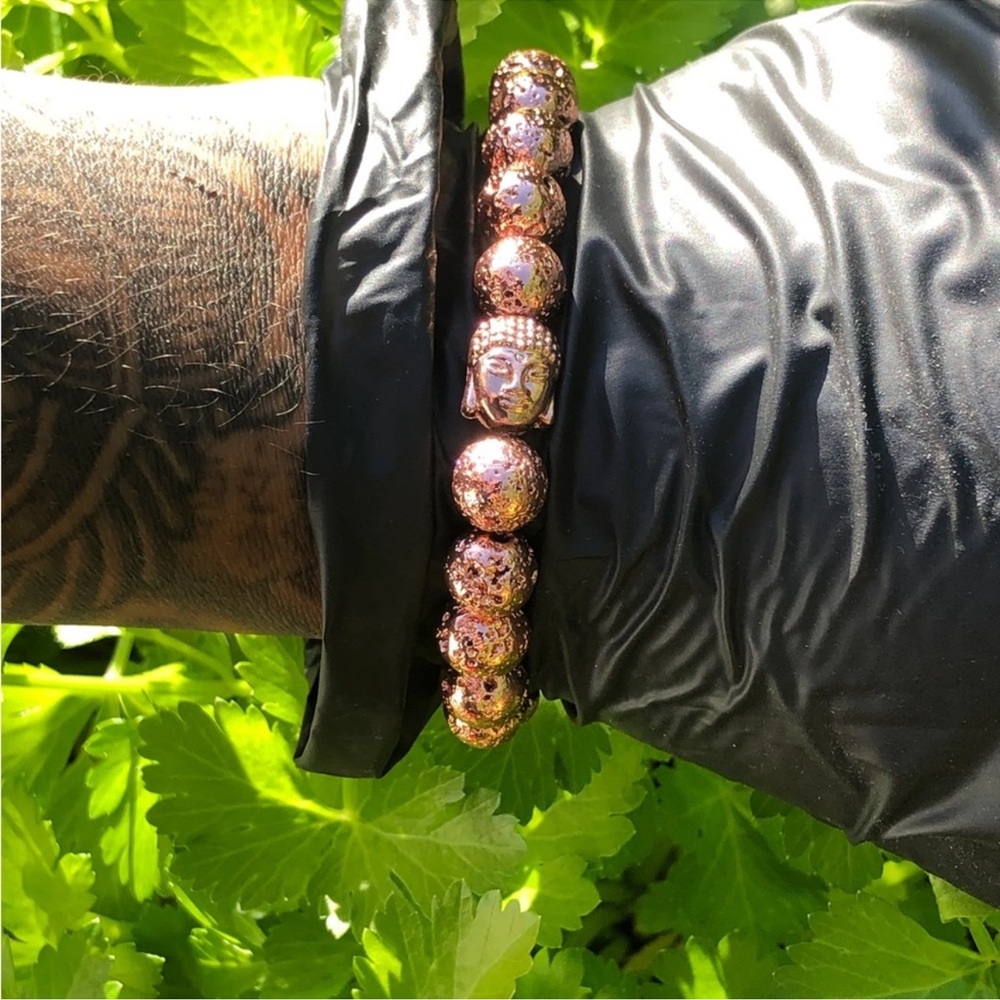 Rose Gold Beaded Bracelet